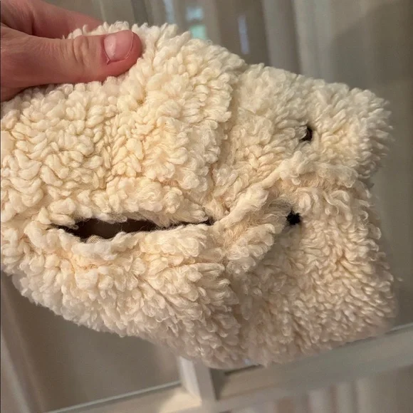 Women’s Free People Cream Sherpa Jacket in Medium - Picture 7 of 15